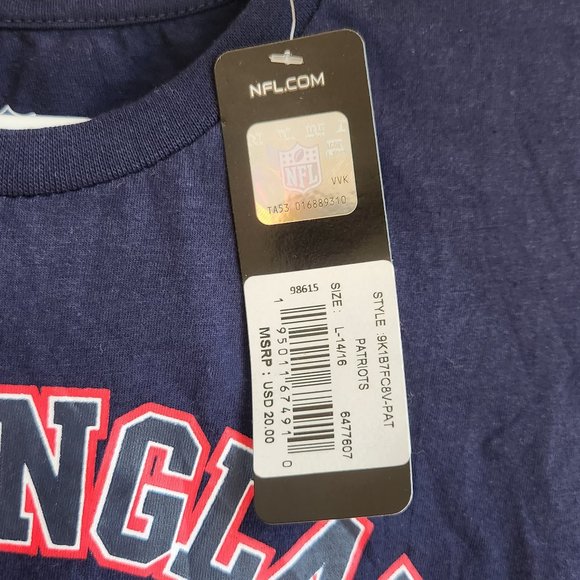 NFL Patriots Youth or Women's T-Shirt NWT - Picture 3 of 7